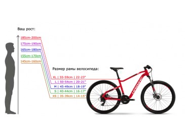 Как выбрать размер велосипеда.